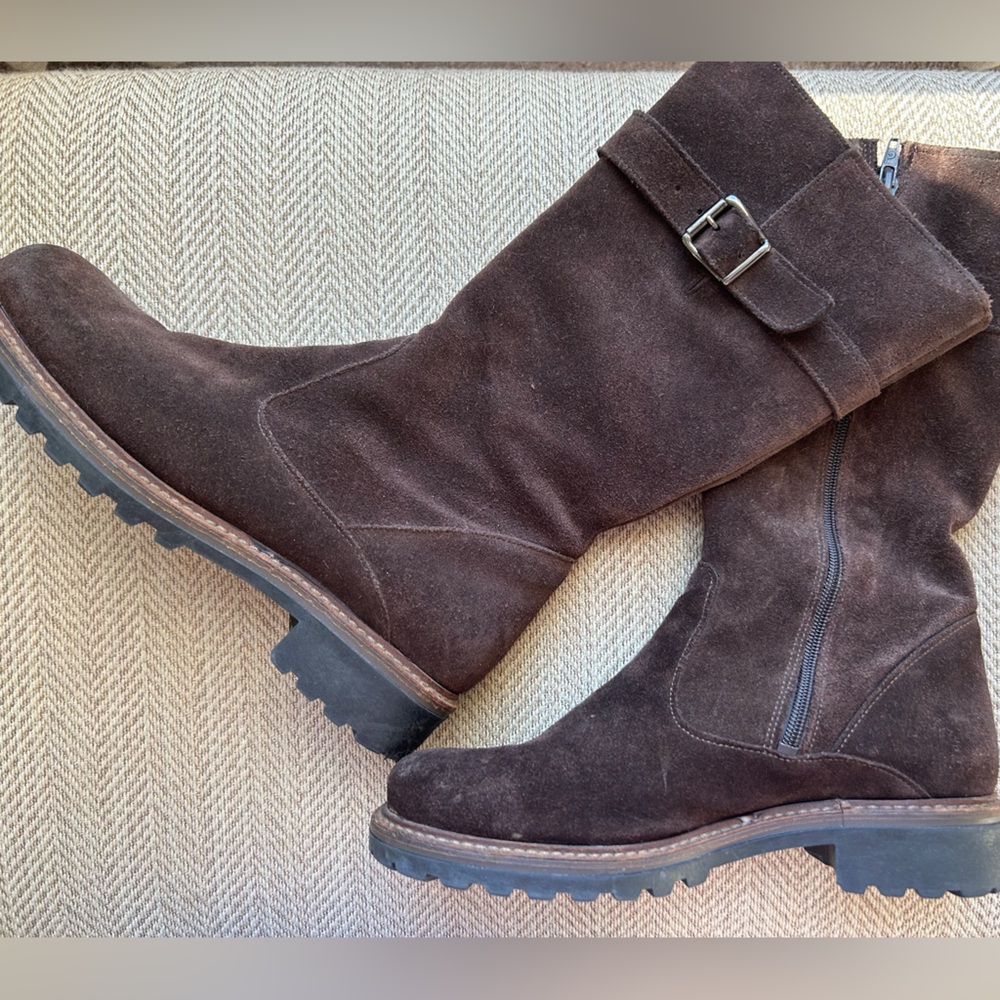 Waterproof Suede Boots